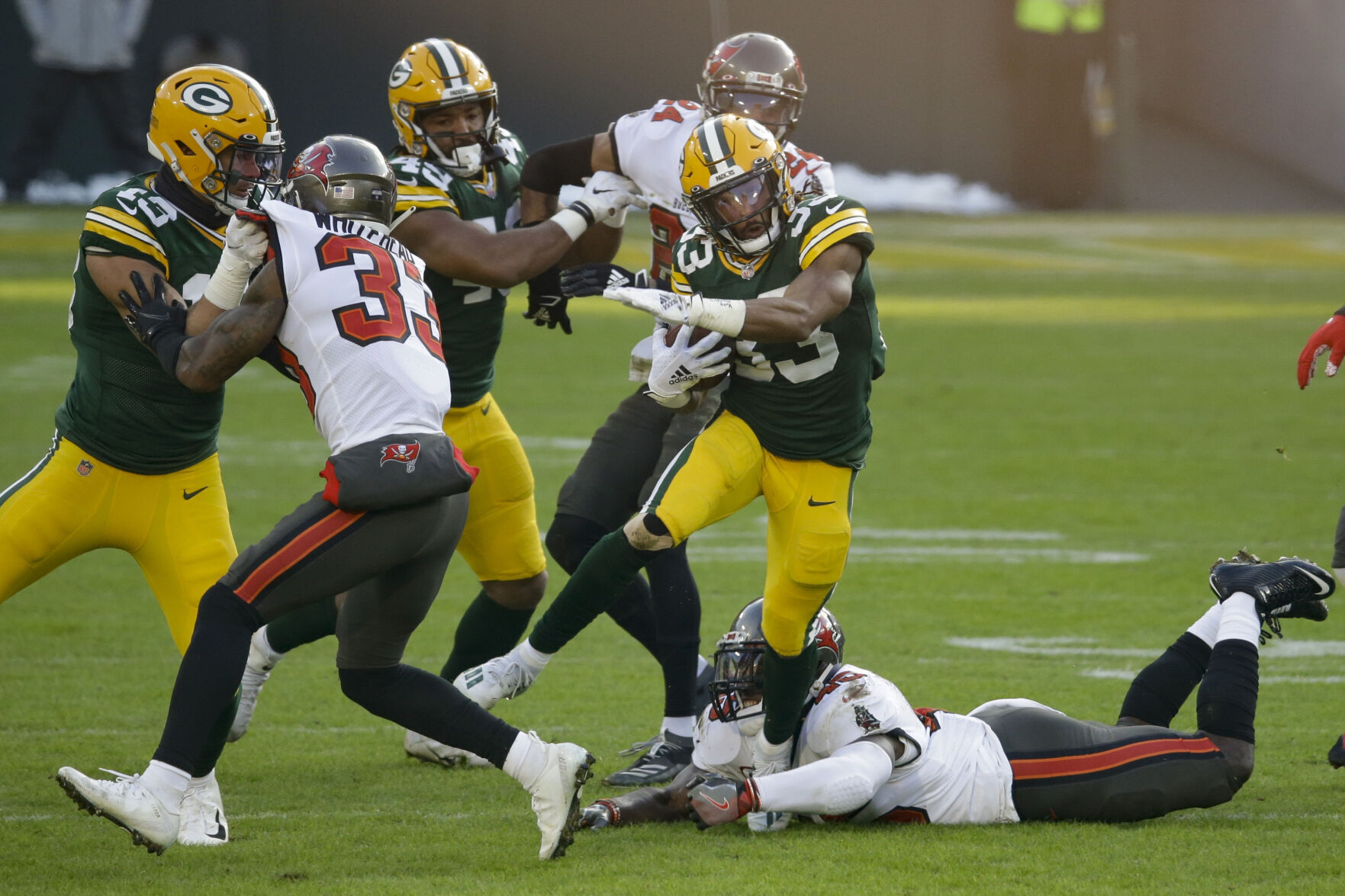 Buccaneers Packers Football